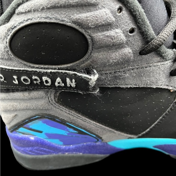 Nike Air Jordan 8 Retro Aqua Mens size 9.5 - Picture 6 of 11